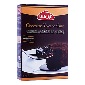 پودر کیک شکلاتی آتشفشان 210 گرمی بن‌سا